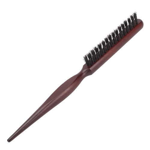 Beard Hair Teasing Brush Men Women Salon Rat Tail Teasing Brush, Salon Teasing Brush Rat Tail Teasing Brush for Back Combing Styling Tool
