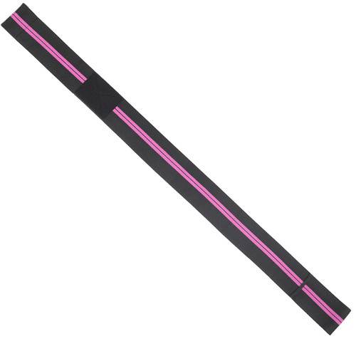 Airshi Elastic Elbow Wrap, Elbow Brace Nylon for Bedroom for Home for Sport for Outdoor (Black and purple stripes)