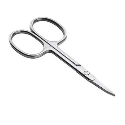 EXCEART eyebrow trimmers scissors curved scissors eyebrow razor scissors stainless steel scissor eyelash scissor tip scissor universal beard set beauty scissors men and women