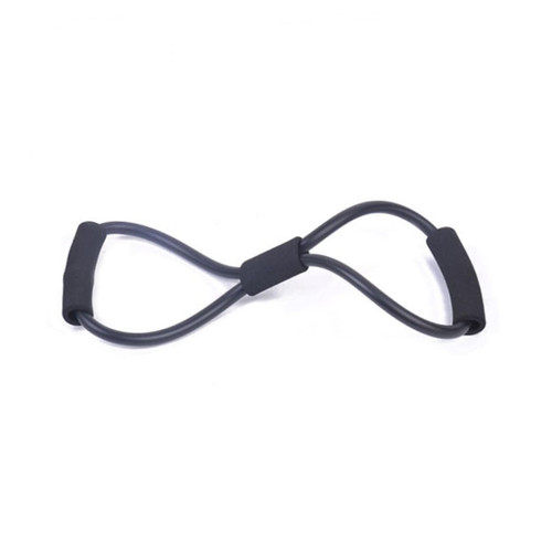 LIOOBO 8 Pulling Exercise Rope Chest Expander Resistance Cables Waist Trainer with Straps Rubber Tension Band Stretch Band Chest Expander Bands Exercise Tube Stretcher Elasticity Fitness