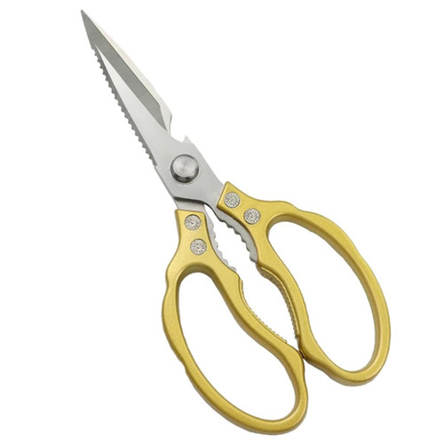GZLT Kitchen Scissors for Food,Kitchen Shears Heavy Duty,Gold Kitchen Scissors All Purpose,Kitchen Shears Dishwasher Safe (golden)