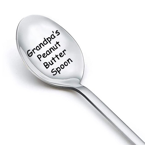 Father's Day Gifts Spoon for Grandpa Papa Gifts from Grandchildren Grandpa's Peanut Butter Spoons for Granddad Papa Gifts from Grandson Granddaughter Grandfather Gifts for Christmas Birthday Gift Father's Day Gifts Spoon for Grandpa Papa Gifts from Grandchildren Grandpa's Peanut Butter Spoons for Granddad Papa Gifts from Grandson Granddaughter Grandfather Gifts for Christmas Birthday Gift