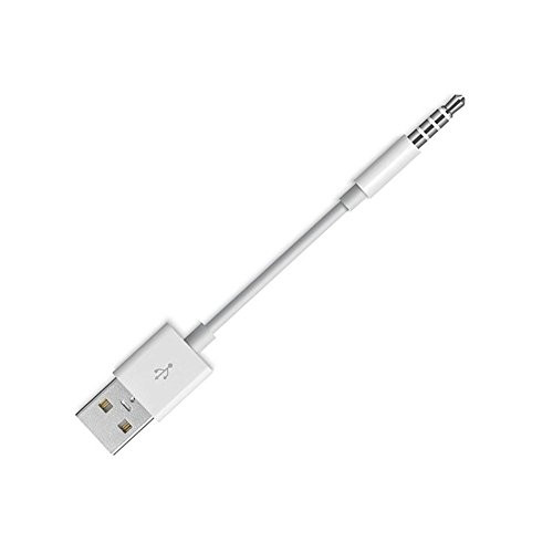 COOLEAD USB Cable Cord for Apple iPod Shuffle and Shuffle Clip 3rd Gen and 4th Gen - iPod Shuffle USB Charging and Sync Cable, Compatible with Macs and PCs