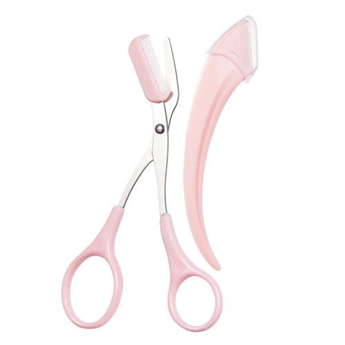 FOMIYES 1 Set Eyebrow Trimmer Eyebrow Clippers Eye Brow Cutters Eyebrow Scissors Eyebrow Cutter Eyebrow Facial Razors Eyebrow Razor Men Suits Eyebrow Kit Small Scissors Arc Abs Man