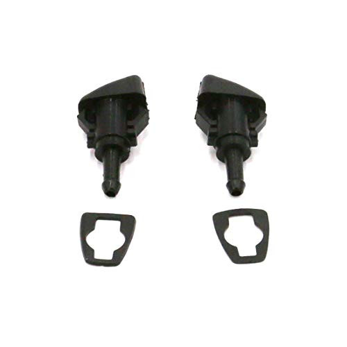UTSAUTO Windshield Washer Nozzles Kit for Chrysler, Dodge, Jeep, Ram Replace OEM#4805742AB 5116079AA 5160308AA (2 Pack)