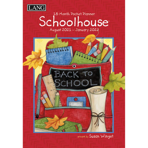 Lang Schoolhouse 2022 Monthly Pocket Planner (22991003164)