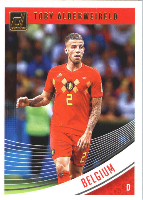 2018-19 Donruss #102 Toby Alderweireld Belgium Soccer Trading Card