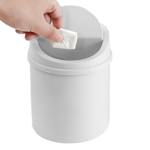 IUPPA Mini Trash Can, Tiny Trash Can, Desktop Trash Can, Mini Desktop Trash Can, Mini Garbage Cans with Lid,Mini Trash Can for Desk
