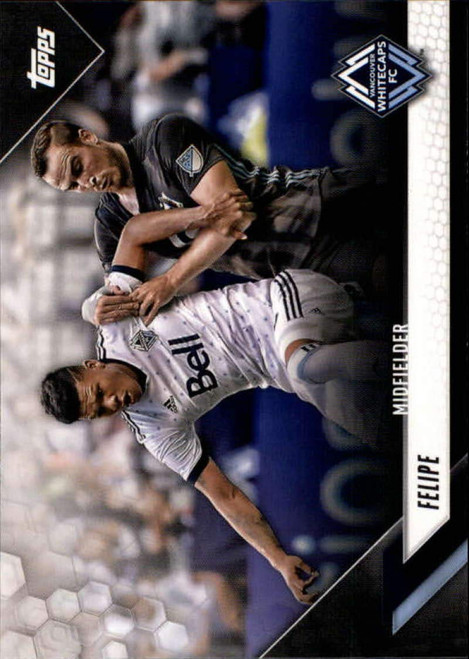 2019 Topps MLS #154 Felipe Vancouver Whitecaps FC Soccer Trading Card