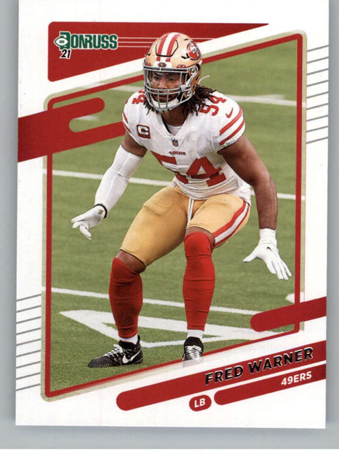 2021 Donruss #59 Fred Warner San Francisco 49ers NFL Football Trading Card