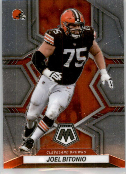 2022 Panini Mosaic #225 Joel Bitonio Cleveland Browns NFL Football Trading Card