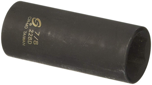 Sunex 228d 1/2-Inch Drive 7/8-Inch Deep Impact Socket