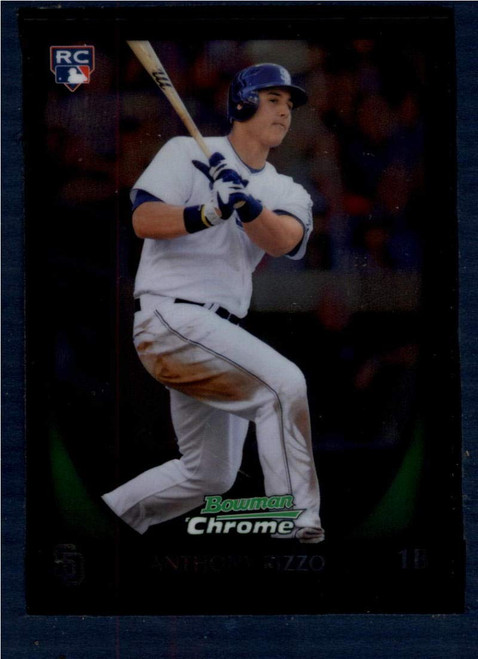 2011 Bowman Draft Chrome #70 Anthony Rizzo San Diego Padres MLB Baseball Card (RC - Rookie Card) NM-MT