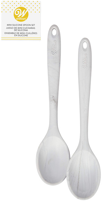 Non-Food Items Marble Mini Silicone Spoons