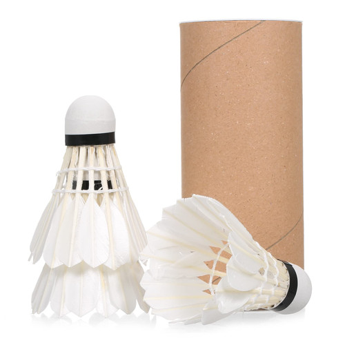 SIUKE Indoor Shuttlecocks 3pcs Badminton Shuttlecocks Indoor Outdoor Sports Badminton Balls Windproof Shuttlecock with Great Stability and Durability High Speed