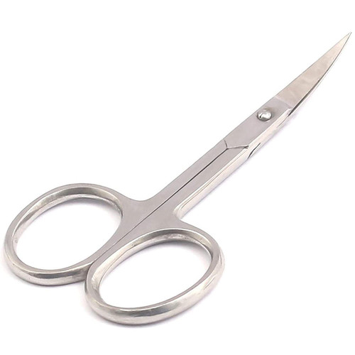 LAJA Imports Professional Cuticle Scissors - Eyebrow Shaping Scissors Stainless Steel Cuticle Scissors For Nail, Eyebrows, Eyelash, Nose Hair, Ear Hair, Dry Skin (1 Pc)
