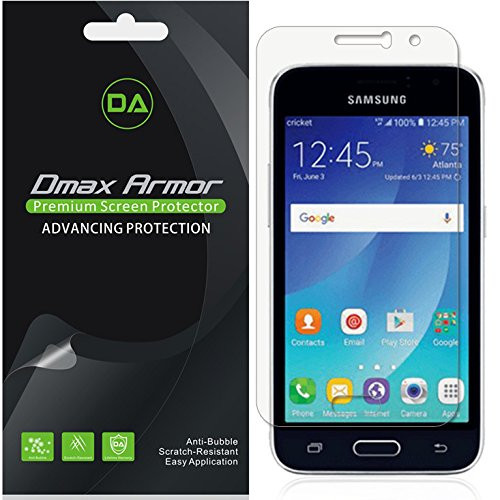 Dmax Armor [6-Pack] for Samsung Galaxy Express 3 Screen Protector, Anti-Bubble High Definition Clear Shield - Lifetime Replacement
