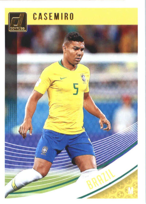2018-19 Donruss #108 Casemiro Brazil Soccer Trading Card