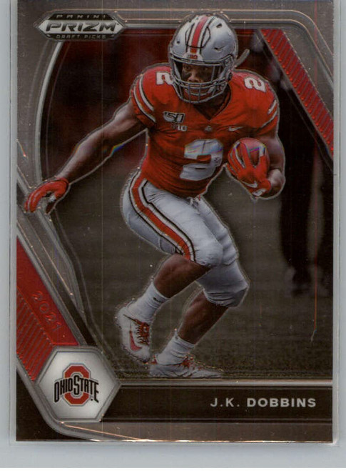 2021 Panini Prizm Draft Picks #78 J.K. Dobbins Ohio State Buckeyes Football Trading Card 2021 Panini Prizm Draft Picks #78 J.K. Dobbins Ohio State Buckeyes Football Trading Card