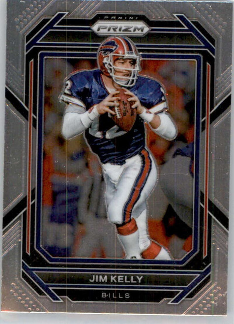 2022 Panini Prizm #37 Jim Kelly Buffalo Bills NFL Football Trading Card