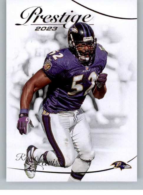 2023 Panini Prestige #28 Ray Lewis Baltimore Ravens NFL Football Trading Card 2023 Panini Prestige #28 Ray Lewis Baltimore Ravens NFL Football Trading Card