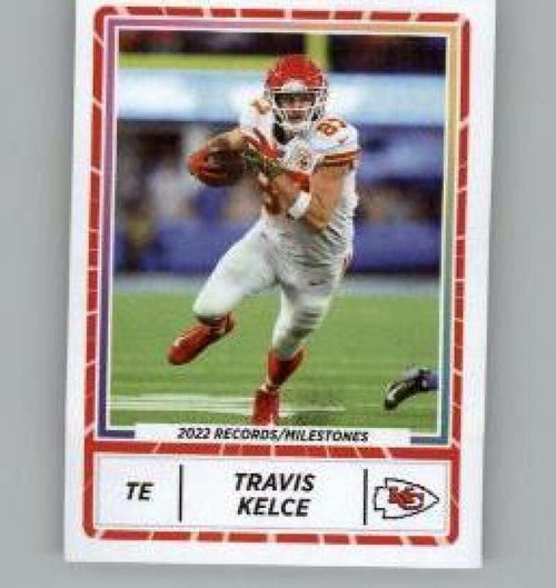 2023 Panini Stickers #28 Travis Kelce Kansas City Chiefs Official Thin Mini Sticker NFL Football Trading Card 2023 Panini Stickers #28 Travis Kelce Kansas City Chiefs Official Thin Mini Sticker NFL Football Trading Card