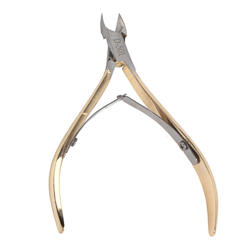 Cuticle Trimmer,1 Cuticle,Cuticle Trimmer,1 Cuticle Nippers Professional Stainless Steel Cuticle Cutter Cuticle Remover,Clipper Dead Skin Scissor Nail Manicure Tool Gold for Fingernails and Toenails