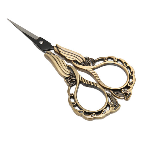 Embroidery Scissors, Retro Fabric Scissors Multipurpose for Household Fabric (#1)