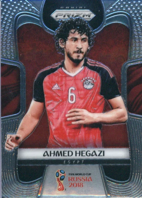 2018 Panini Prizm World Cup Soccer #56 Ahmed Hegazi Egypt Futbol Card
