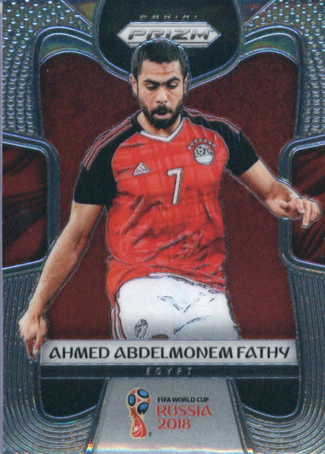 2018 Panini Prizm World Cup Soccer #57 Ahmed Abdelmonem Fathy Egypt Futbol Card