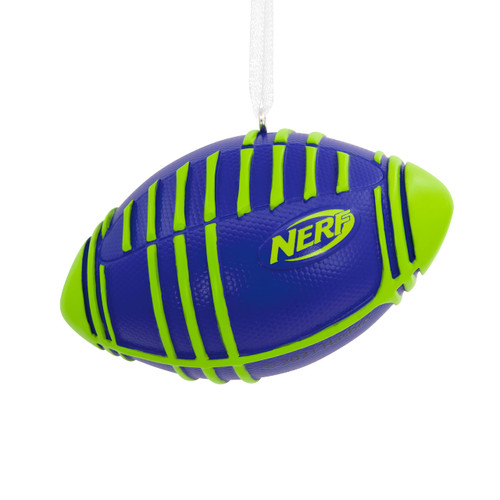 Hallmark Hasbro Nerf Blitz Football Christmas Ornament