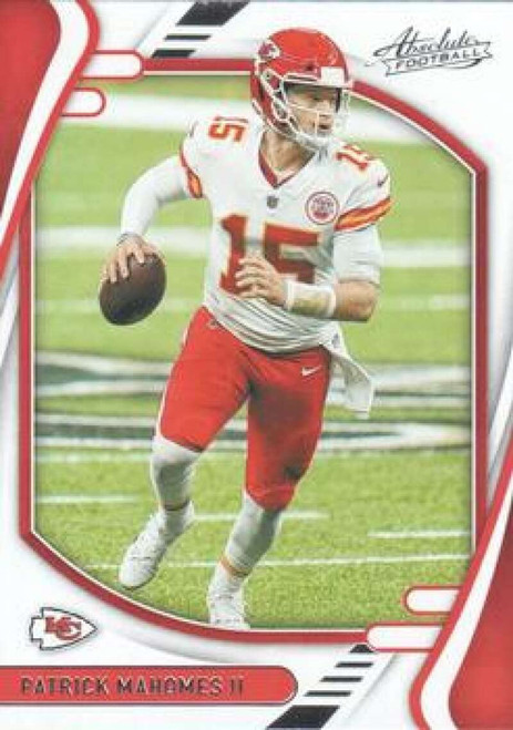 2021 Panini Absolute Retail #1 Patrick Mahomes II Kansas City Chiefs Official NFL Football Trading Card in Raw (NM or Better) Condition 2021 Panini Absolute Retail #1 Patrick Mahomes II Kansas City Chiefs Official NFL Football Trading Card in Raw (NM or Better) Condition