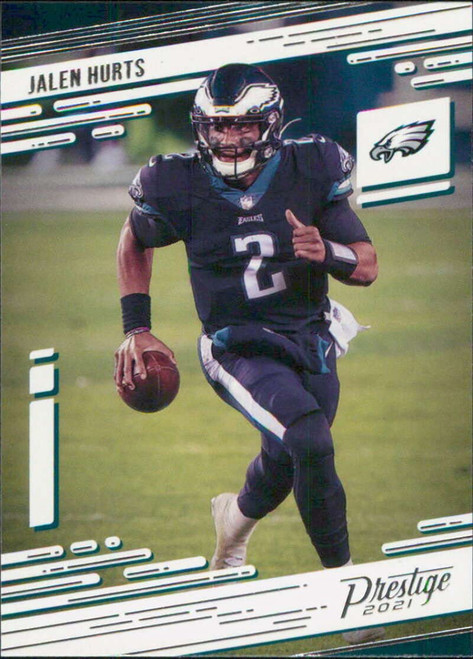 2021 Panini Prestige #109 Jalen Hurts Philadelphia Eagles Official NFL Football Trading Card in Raw (NM or Better) Condition 2021 Panini Prestige #109 Jalen Hurts Philadelphia Eagles Official NFL Football Trading Card in Raw (NM or Better) Condition