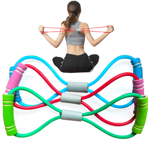 Figure 8 Resistance Band & Arm Resistance Bands Workout Chest Arm and Shoulder Stretch Bands Exercise Equipment Figure 8 Resistance Band & Arm Resistance Bands Workout Chest Arm and Shoulder Stretch Bands Exercise Equipment