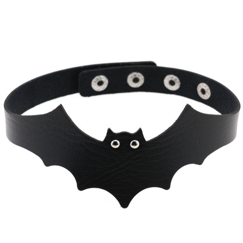 Outman Women PU Leather Punk Choker Necklace Goth Choker Collar Waist Belt Gothic (Black Bat Wings Shape) Outman Women PU Leather Punk Choker Necklace Goth Choker Collar Waist Belt Gothic (Black Bat Wings Shape)