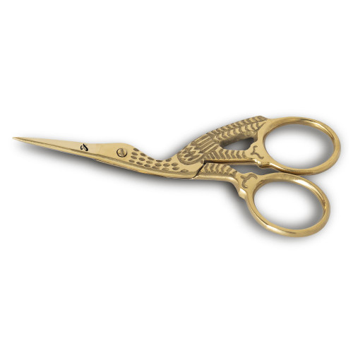 Cut Sharp Stainless Steel Sewing Scissors, Fabric shears Small Scissors In Different Designs 3.5" (Gold titanium)