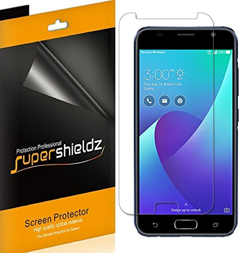 [6-Pack] Supershieldz for Asus ZenFone V (Verizon) Screen Protector, High Definition Clear Shield + Lifetime Replacement