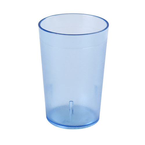 Plastic Products, Tumbler, 9.5 Oz., Plastic, Blue