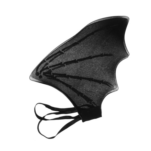 ibasenice Bat Wings Wing Prop Bat Simulated Bat Wing Black Bat Costume Vampire Bat Wing Bat Dress up Bat Cosplay Costume Black Outfit Gothic Wicked Wings Accessories Miss Polyester Halloween