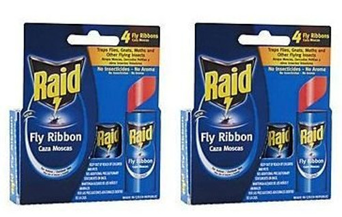 Raid FR3-RAID 4 Count Fly Catcher Ribbon (2/pack) Raid FR3-RAID 4 Count Fly Catcher Ribbon (2/pack)