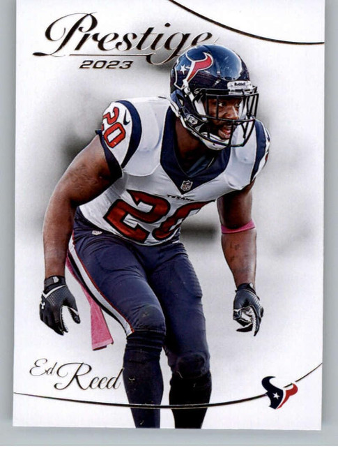 2023 Panini Prestige #119 Ed Reed Houston Texans NFL Football Trading Card