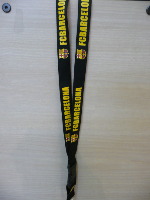 FC Barcelona Soccer Lanyard Key Chain Holder