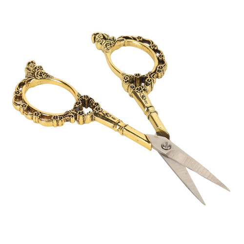 Sewing Scissors,Professional Tailor Scissor Shears Vintage Scissors Retro Stainless Steel Tip Scissors Retro Scissors for Embroidery Craft Needle Work Art Work