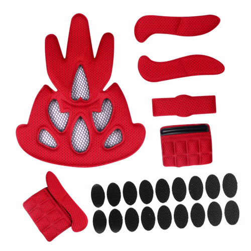 BESPORTBLE 1 Set Helmet Liner Helmet Pads Safety Helmet Inner Liners Helmet Fit Kit Foam Helmet Inserts Helmet Padding Foam Safe Helmet Pad Bike Helmet Cushions Sponge Mat Riding Plastic