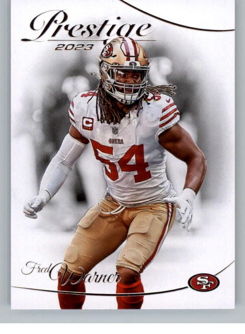 2023 Panini Prestige #259 Fred Warner San Francisco 49ers NFL Football Trading Card 2023 Panini Prestige #259 Fred Warner San Francisco 49ers NFL Football Trading Card