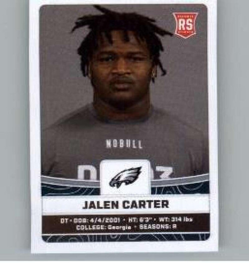 2023 Panini Stickers #343 Jalen Carter RC Rookie Philadelphia Eagles Official Thin Mini Sticker NFL Football Trading Card 2023 Panini Stickers #343 Jalen Carter RC Rookie Philadelphia Eagles Official Thin Mini Sticker NFL Football Trading Card
