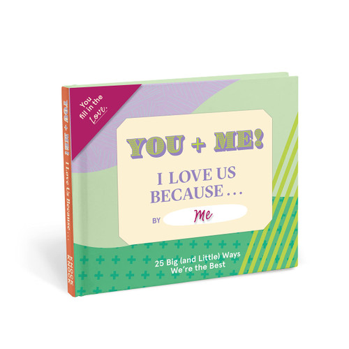 Knock Knock You + Me, I Love Us Because Book Fill in the Love Fill-in-the-Blank Book & Gift Journal (25 Prompts), 5 x 5.75-Inches Knock Knock You + Me, I Love Us Because Book Fill in the Love Fill-in-the-Blank Book & Gift Journal (25 Prompts), 5 x 5.75-Inches