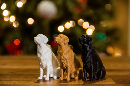 Labrador Retriever Christmas Ornament | Labrador Retriever Figuirine | Black Lab Ornament | Brown Lab Ornament | Lab Rearview Mirror Hanger (Charcoal Black) Labrador Retriever Christmas Ornament | Labrador Retriever Figuirine | Black Lab Ornament | Brown Lab Ornament | Lab Rearview Mirror Hanger (Charcoal Black)