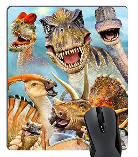 Knseva Cool Dinosaurs Funny Selfie Mouse Pad
