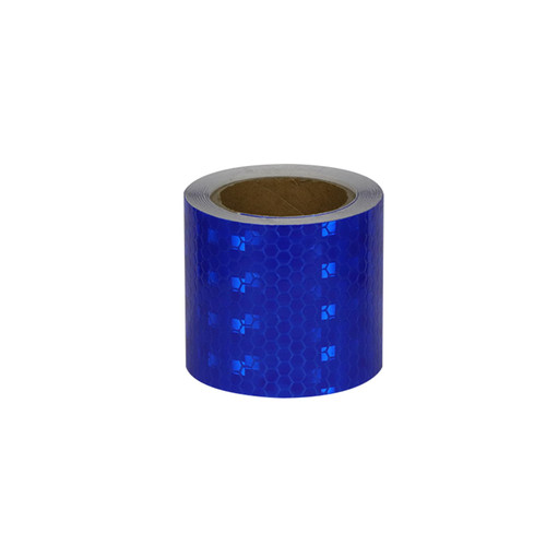 EKSED Reflective Tape Waterproof High Vis Reflector Tape 5cm*3m Outdoor Safety Warning Adhesive Tape for Vehicles Car Truck Motorcycle Trailer Camper Bikes Helmets at Night,Blue